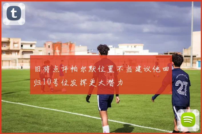 旧将点评帕尔默位置不当建议他回归10号位发挥更大潜力